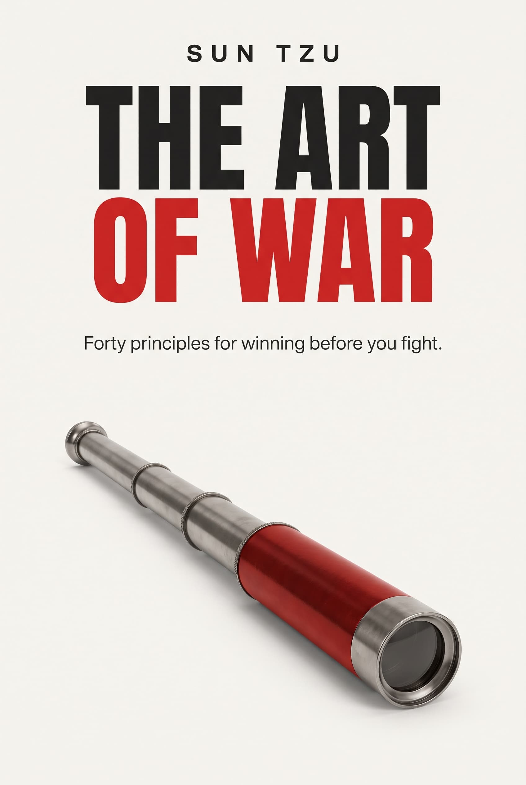 Cover artwork for the The Art of War card deck