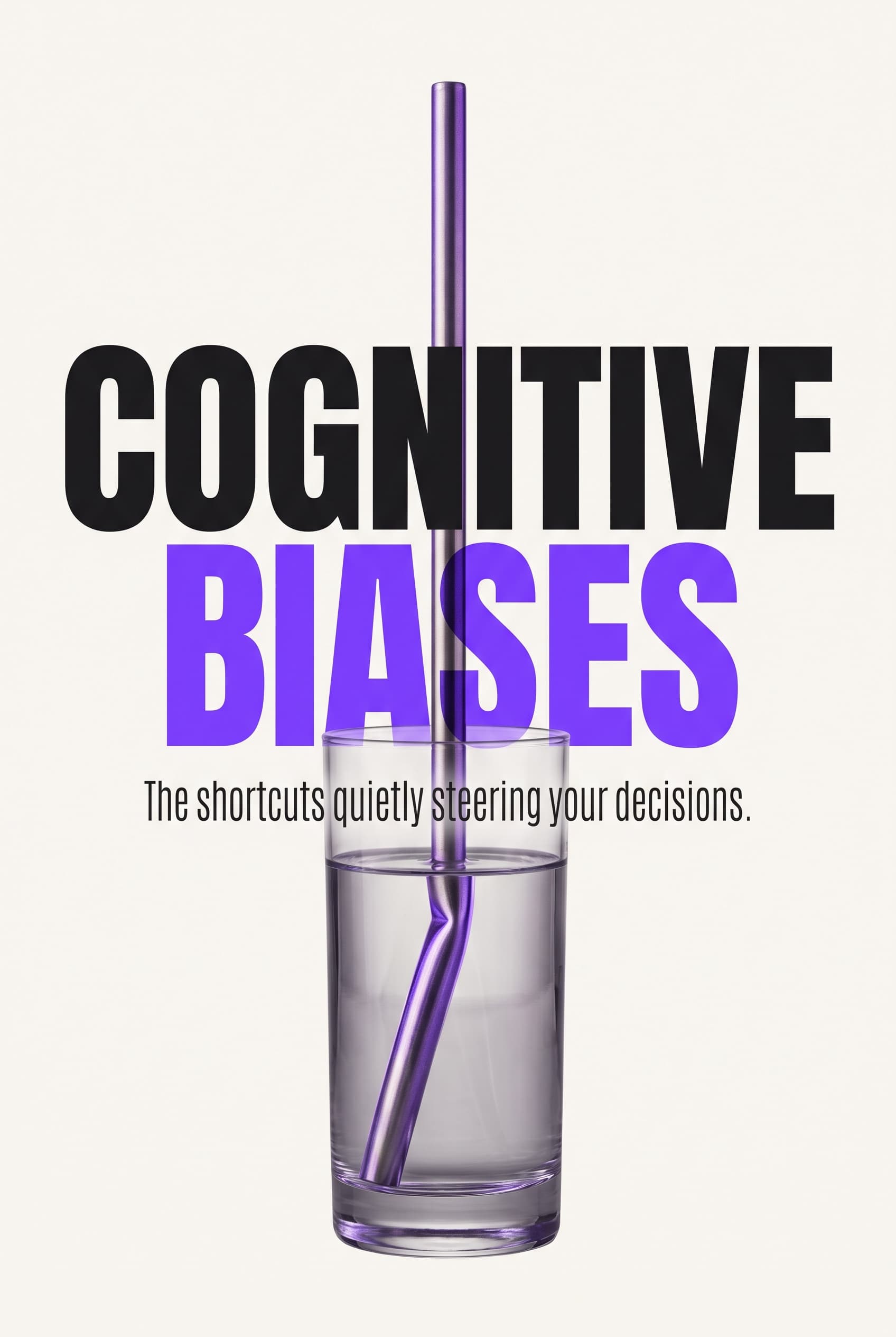 Cover artwork for the Cognitive Biases card deck