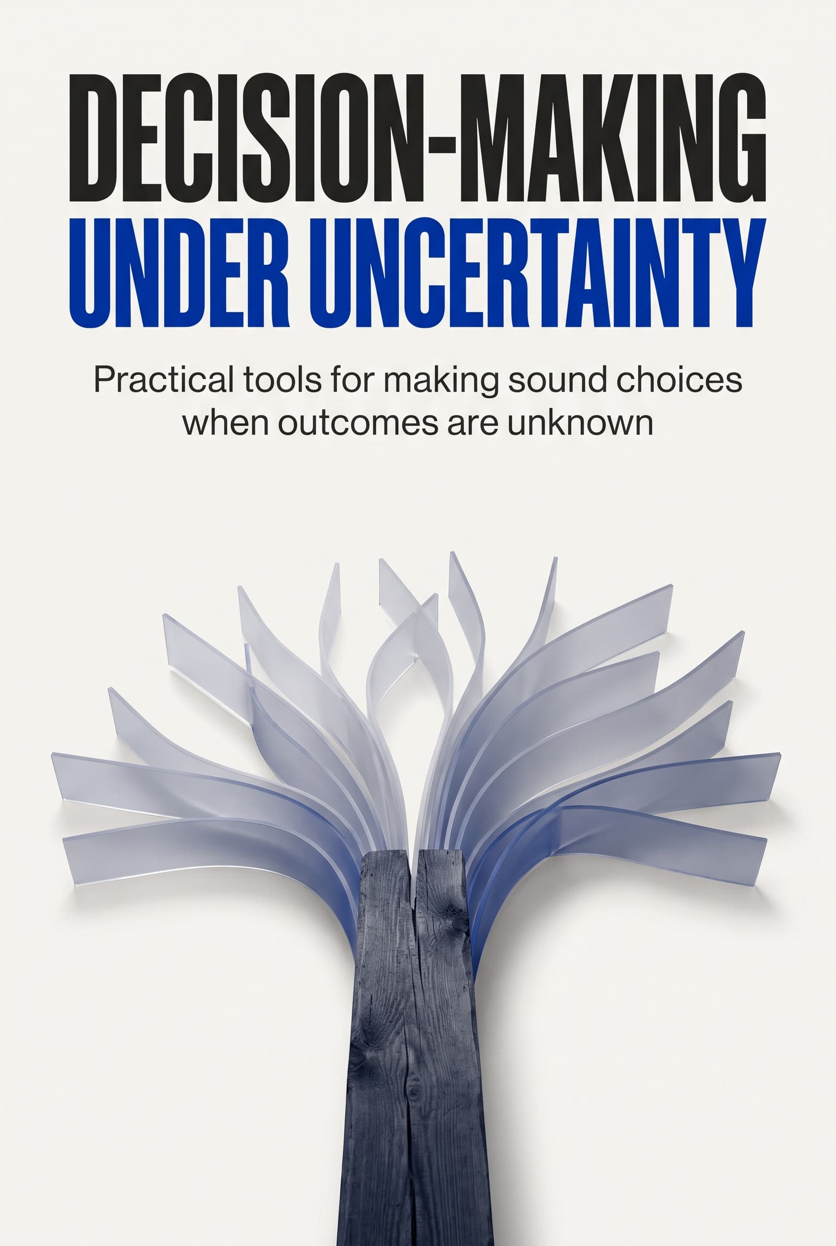 Cover artwork for the Decision-Making Under Uncertainty card deck
