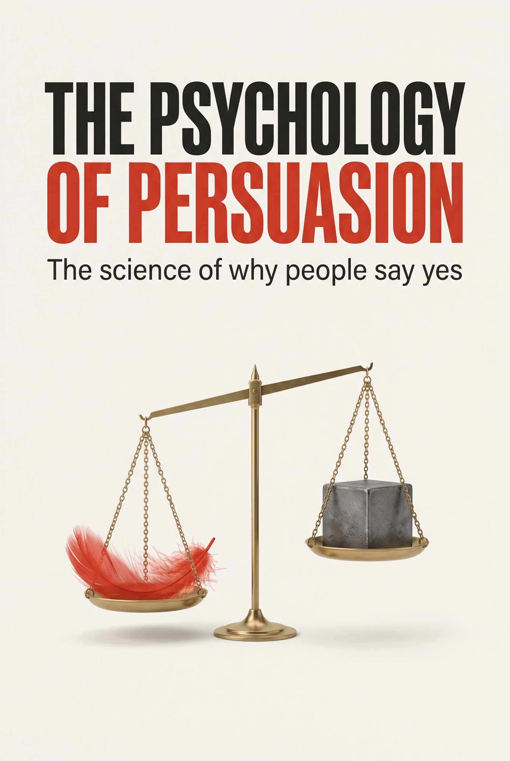 Cover artwork for the The Psychology of Persuasion card deck