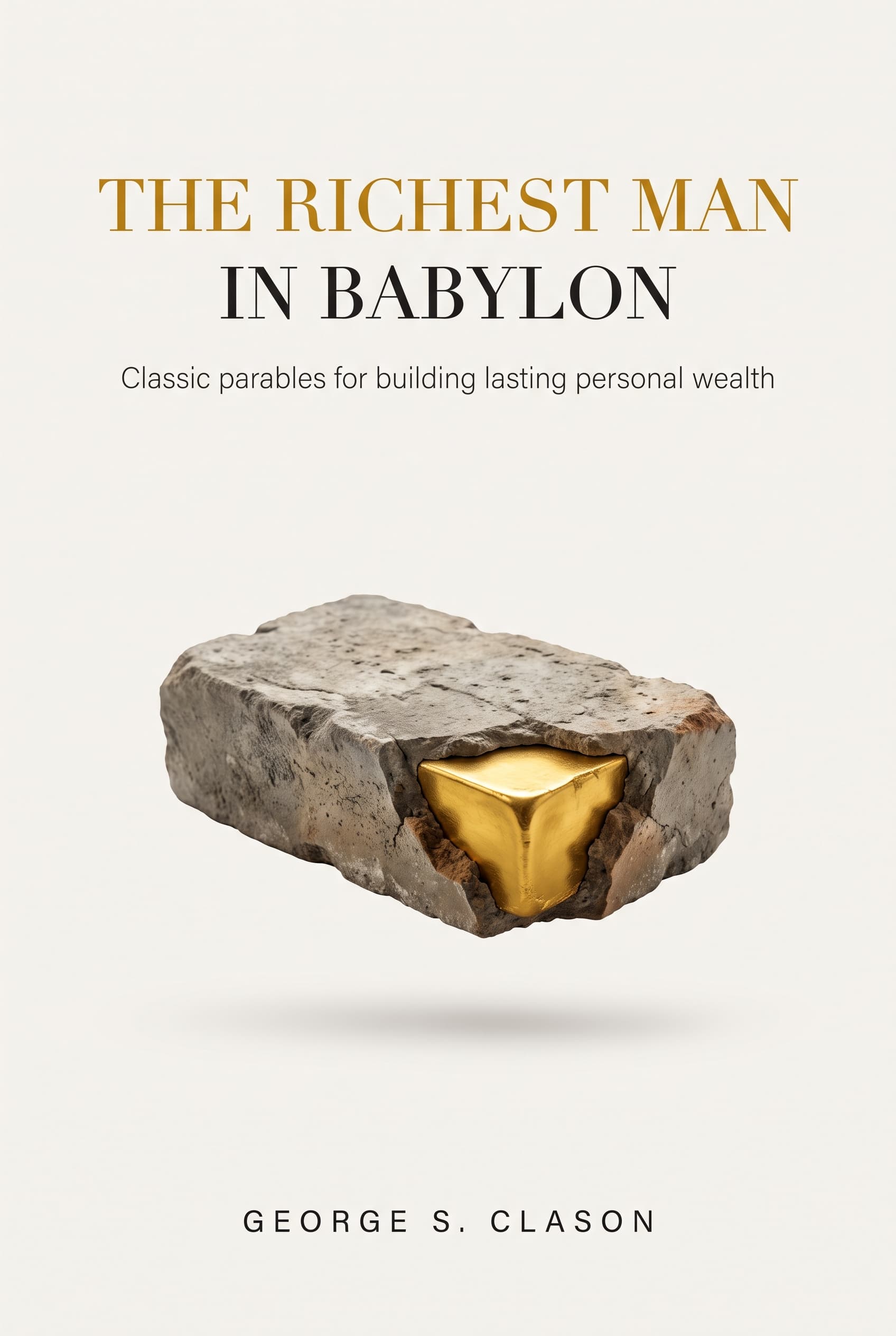 Cover artwork for the The Richest Man in Babylon card deck