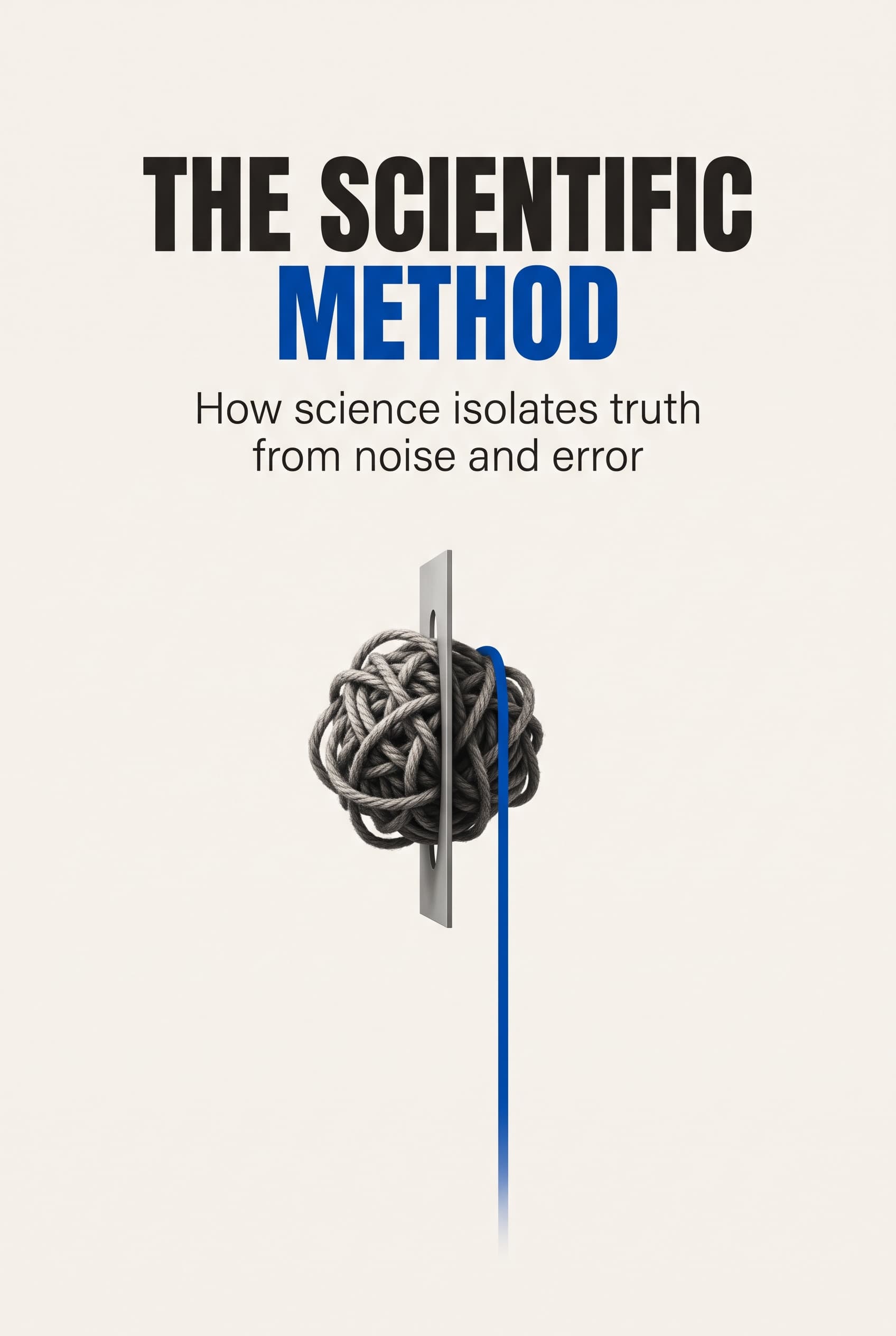 Cover artwork for the The Scientific Method card deck
