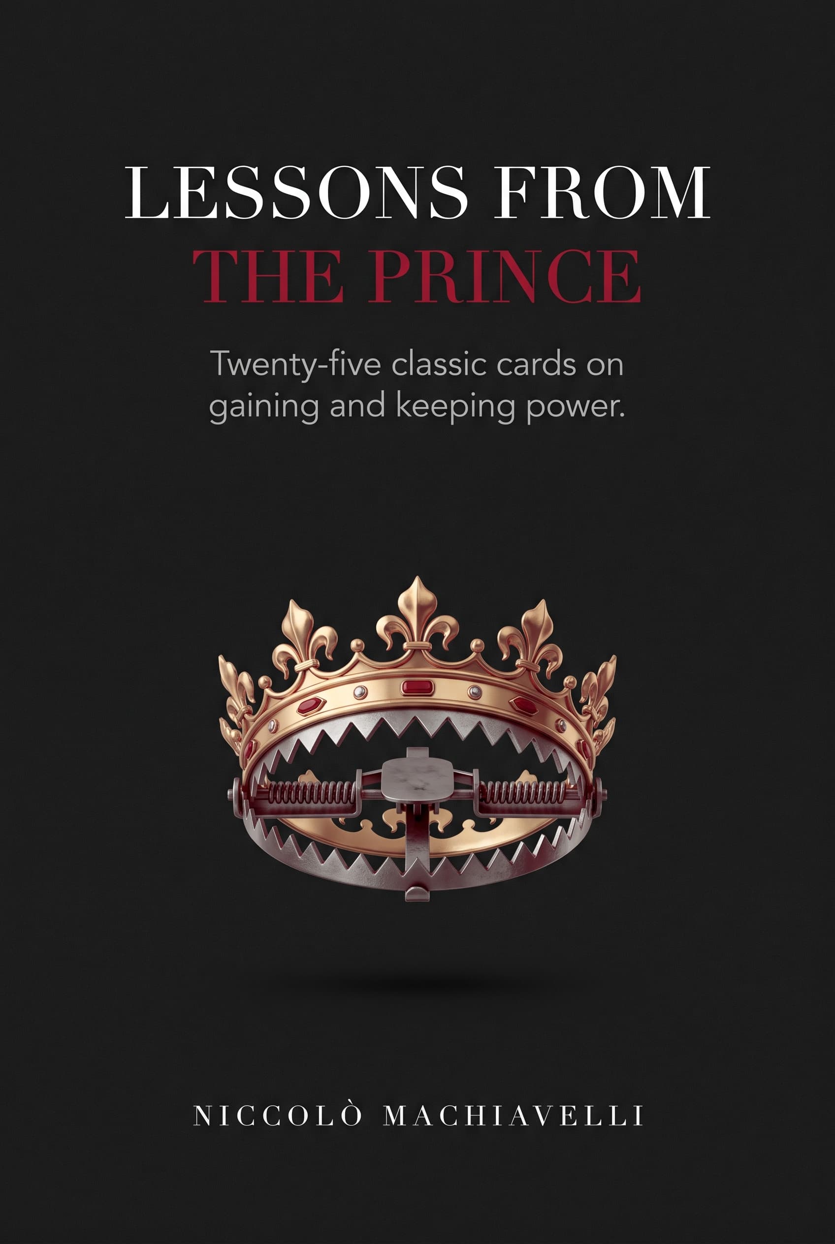 Cover artwork for the The Prince card deck